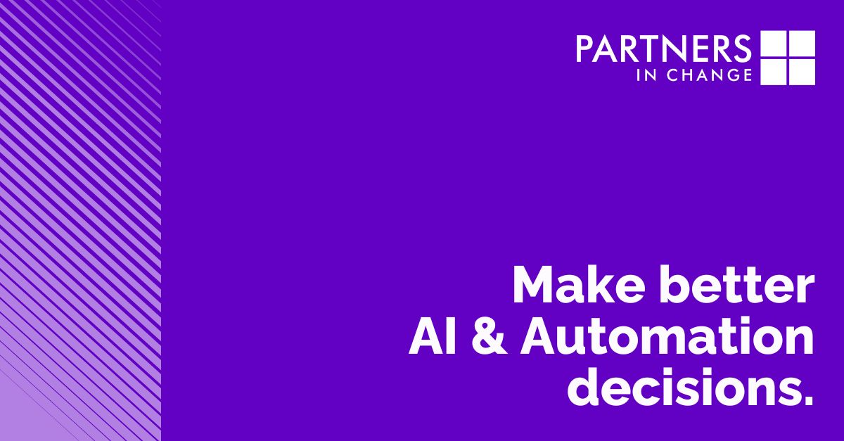 Make better AI & Automation decisions